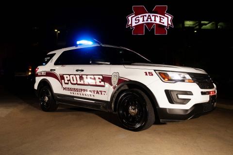 Campus Police car
